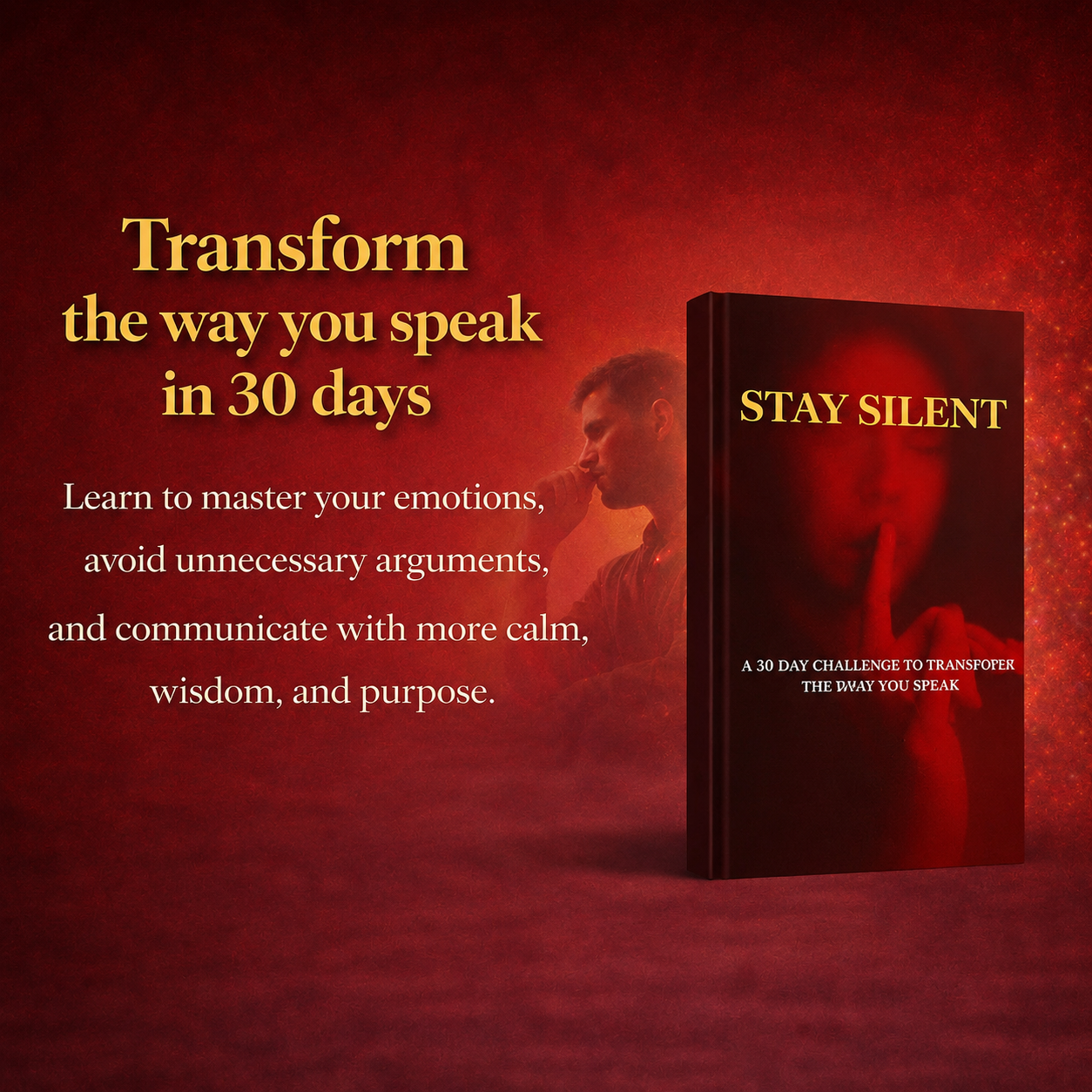 STAY SILENT: A 30 Day Challenge to Transform the Way You Speak.